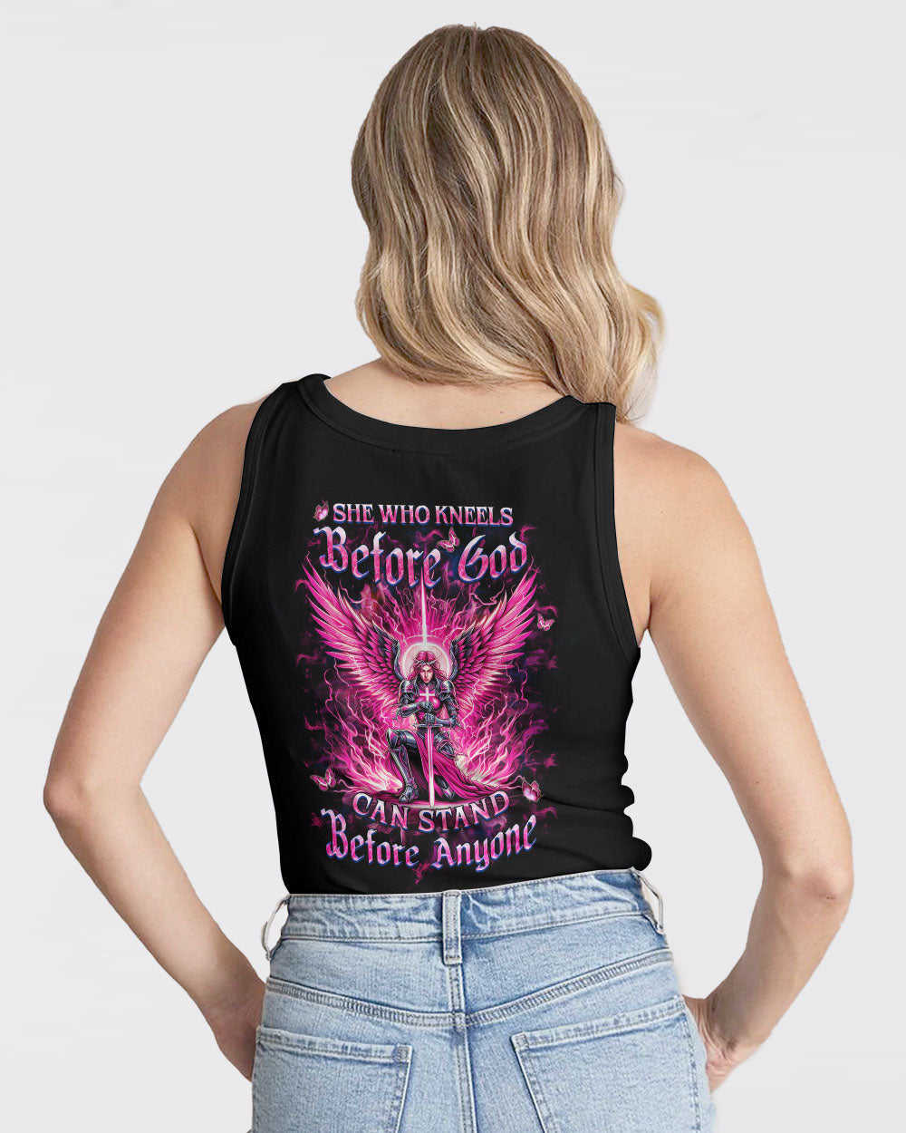 She Who Kneels Before God Women's All Over Print Shirt - Yhhn1803244