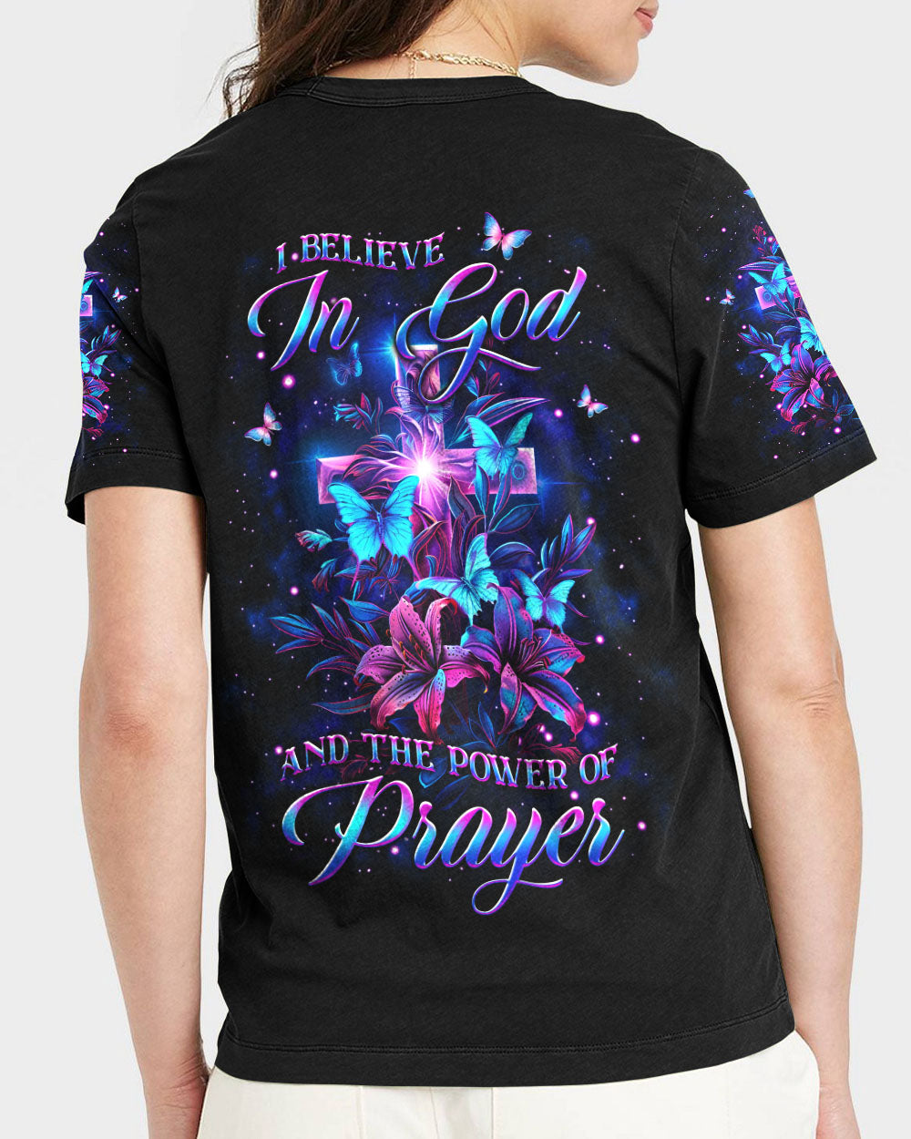 I Believe In God Women's All Over Print Shirt - Yhkd1203241