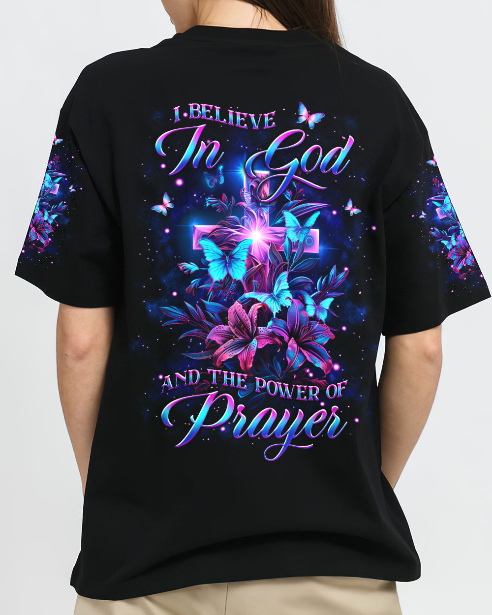 I Believe In God Women's All Over Print Shirt - Yhkd1203241