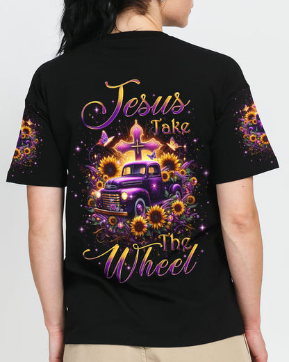 Jesus Take The Wheel Women's All Over Print Shirt - Yhkd1701241