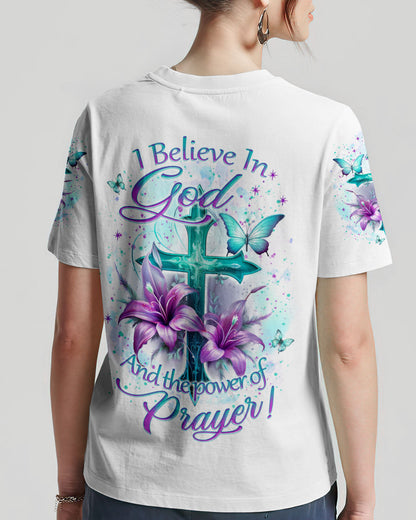 I Believe In God Women's All Over Print Shirt - Yhkd2512232