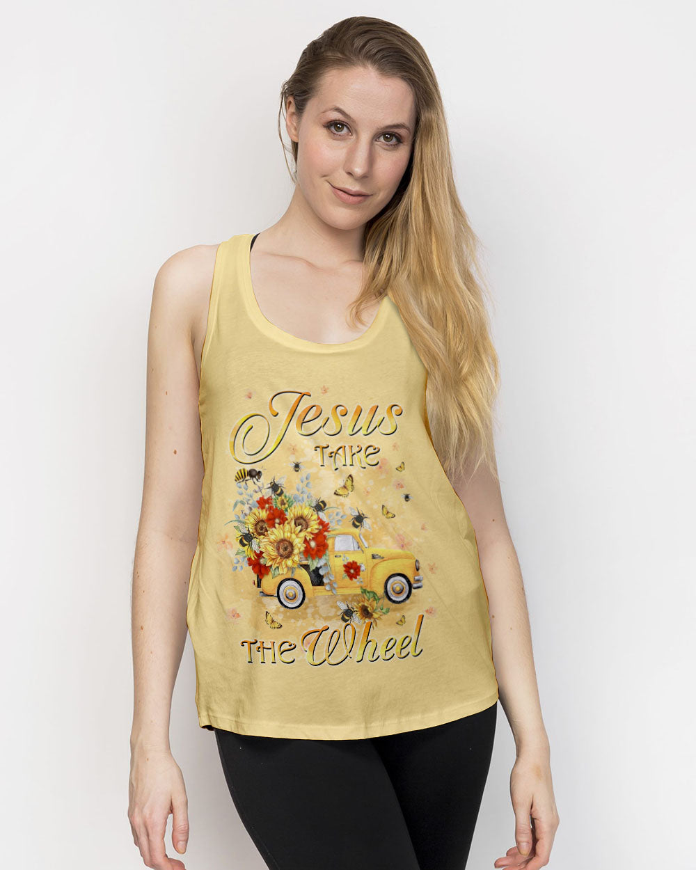 Jesus Take The Wheel Women's All Over Print Shirt - Yhkd2702244