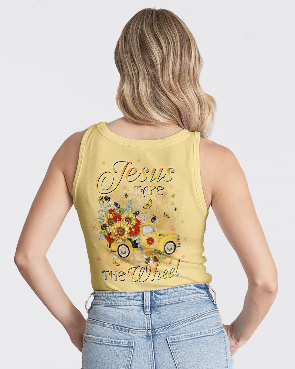 Jesus Take The Wheel Women's All Over Print Shirt - Yhkd2702244