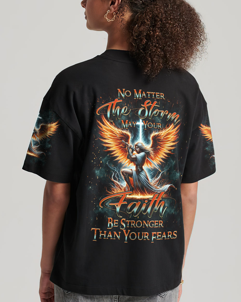 No Matter The Storm Women's All Over Print Shirt - Yhkd2902243