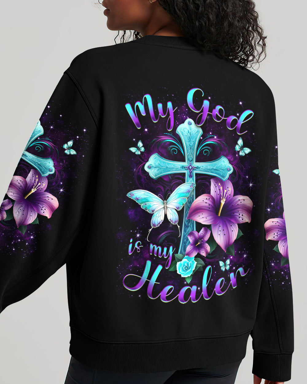 My God Is My Healer Women's All Over Print Shirt - Yhkd2912232