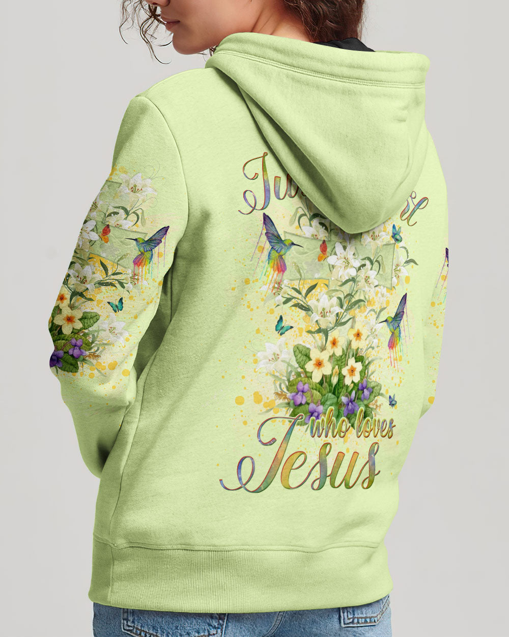 Just A Girl Who Loves Jesus Women's All Over Print Shirt - Yhlh15092302