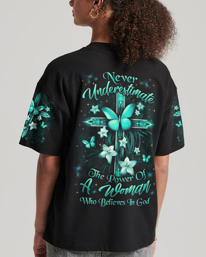 Never Underestimate The Power Women's All Over Print Shirt - Yhln0910234