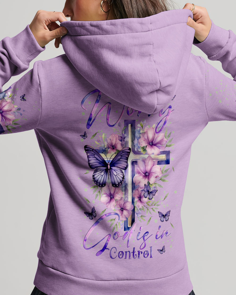 Don't Worry God Is In Control Women's All Over Print Shirt - Yhln1108234