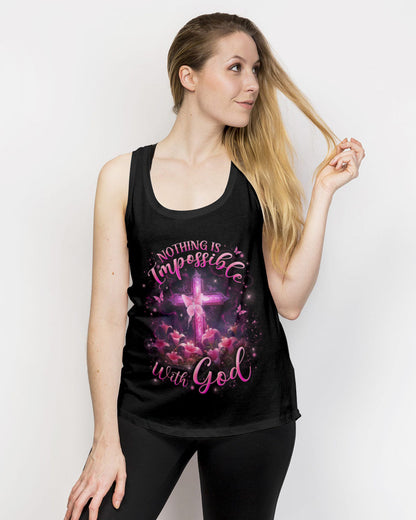 Nothing Is Impossible With God Women's All Over Print Shirt - Yhln1201242