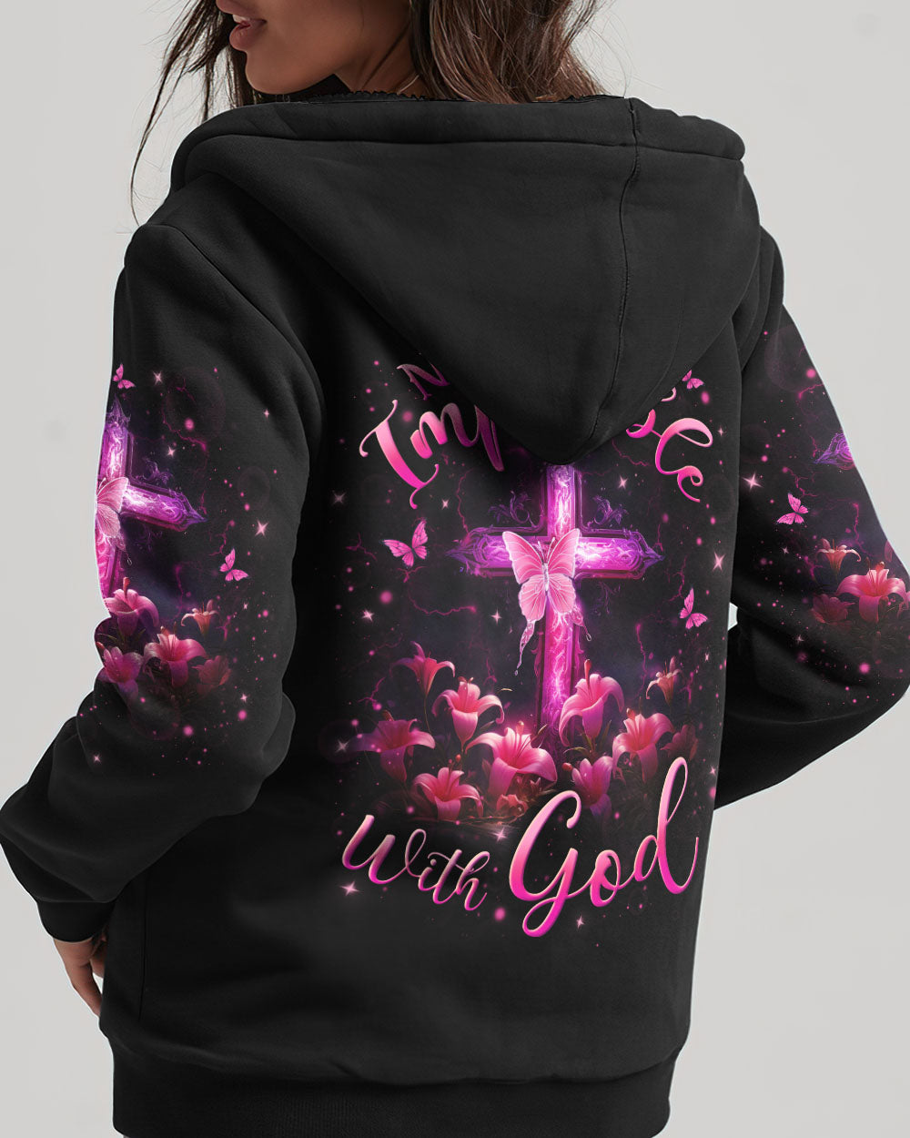 Nothing Is Impossible With God Women's All Over Print Shirt - Yhln1201242