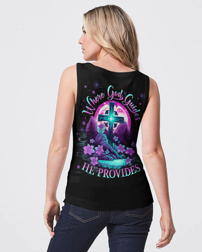 Where God Guides He Provide Women's All Over Print Shirt - Yhln1208232