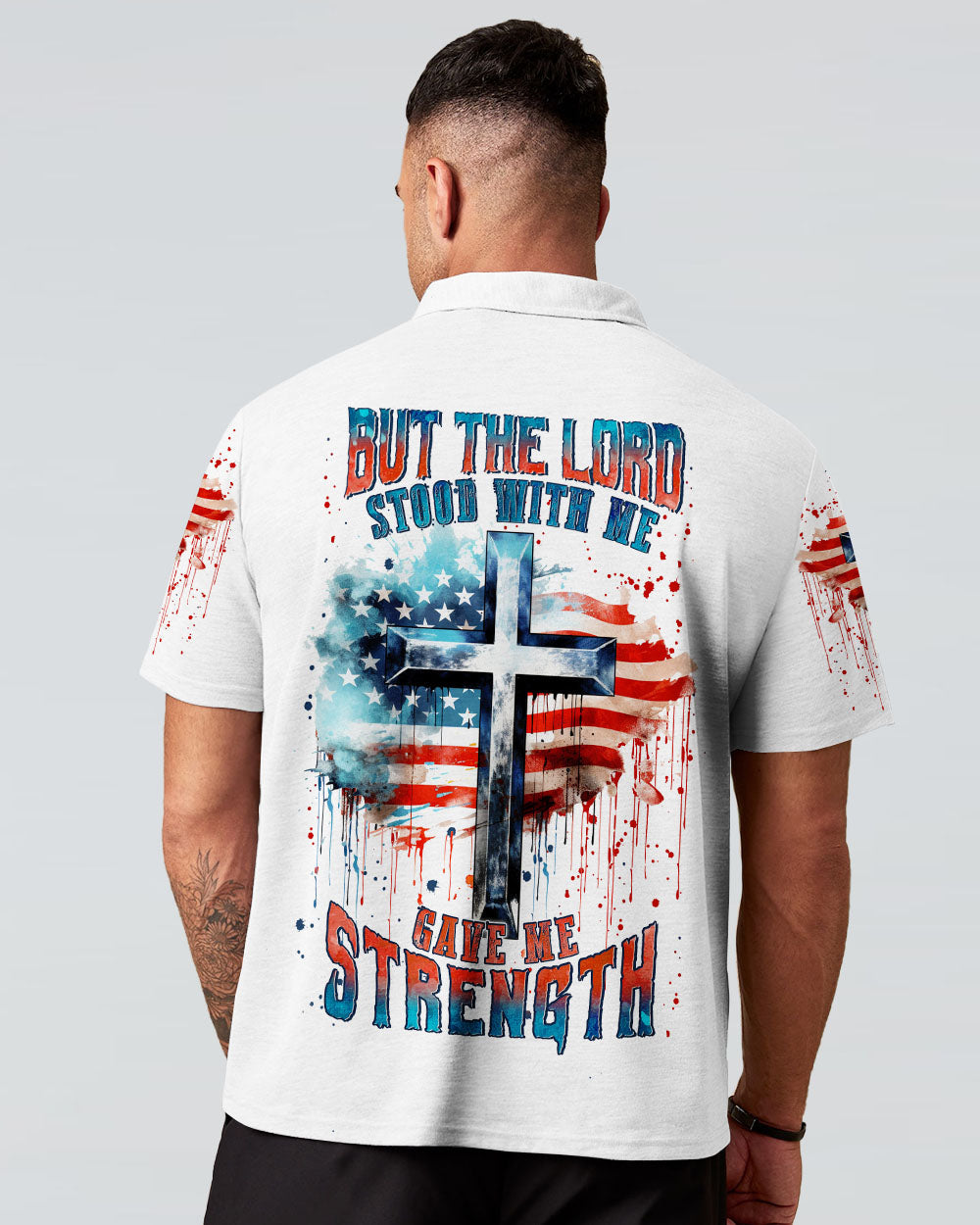 But The Lord Stood With Me Men's All Over Print Shirt - Yhln1708233