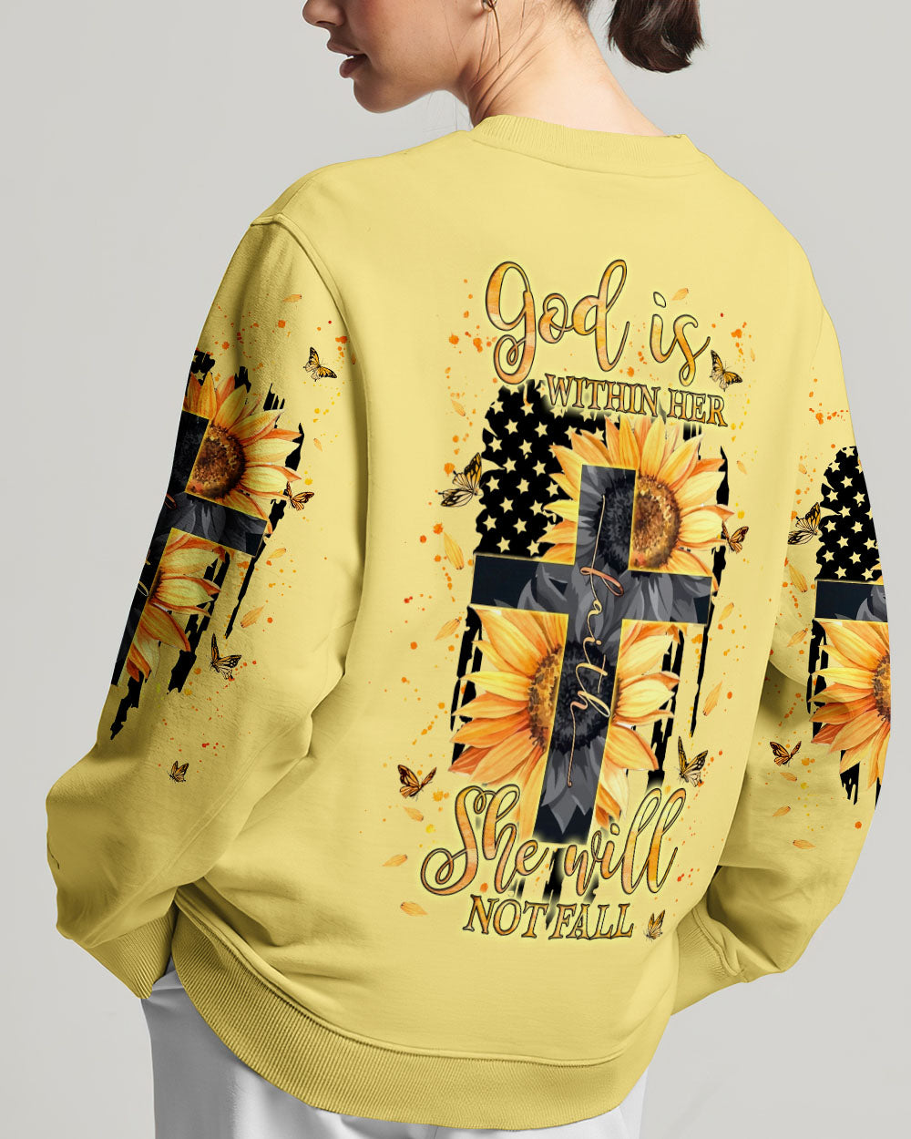 God Is Within Her Women's All Over Print Shirt - Yhln1809232