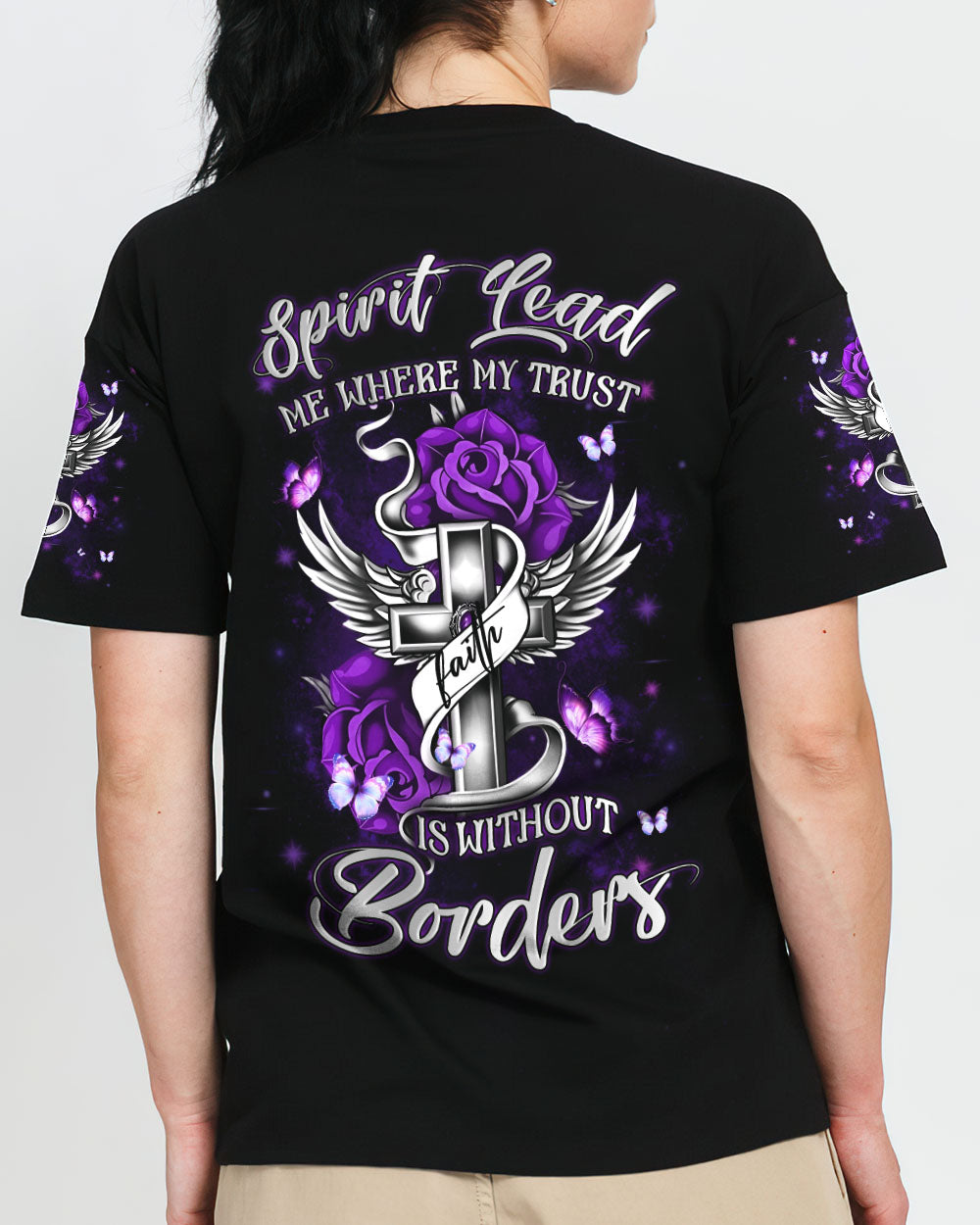 Spirit Lead Me Where My Trust Women's All Over Print Shirt - Yhln2209232