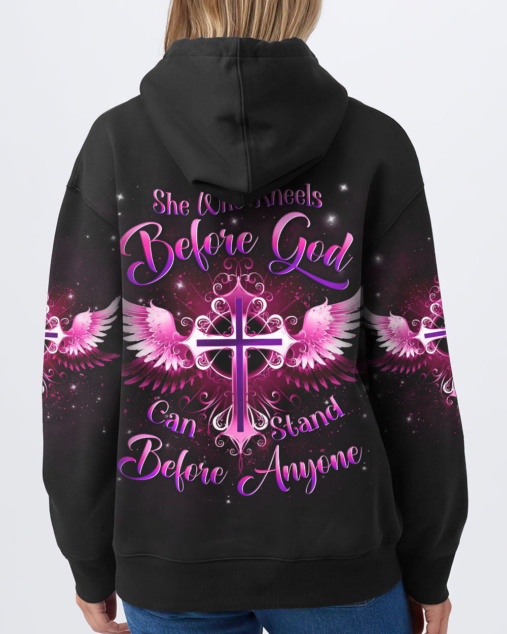 She Who Kneels Before God Women's All Over Print Shirt - Yhln2308232