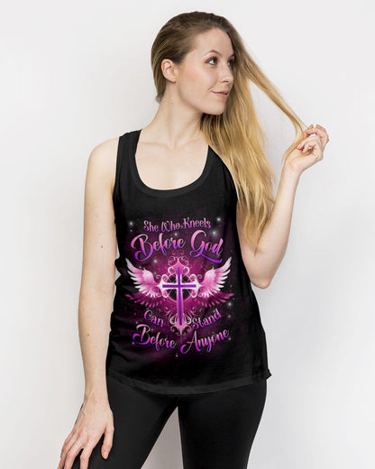 She Who Kneels Before God Women's All Over Print Shirt - Yhln2308232