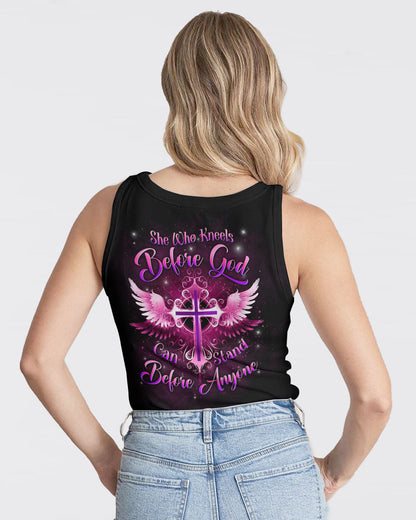 She Who Kneels Before God Women's All Over Print Shirt - Yhln2308232