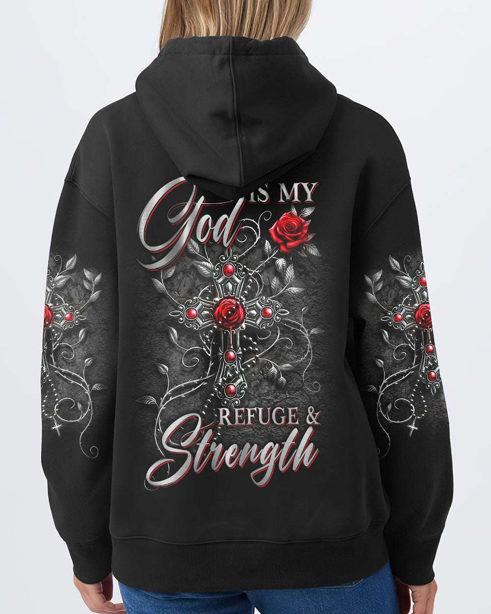 God Is My Refuge And Strength Women's All Over Print Shirt - Yhln2408232