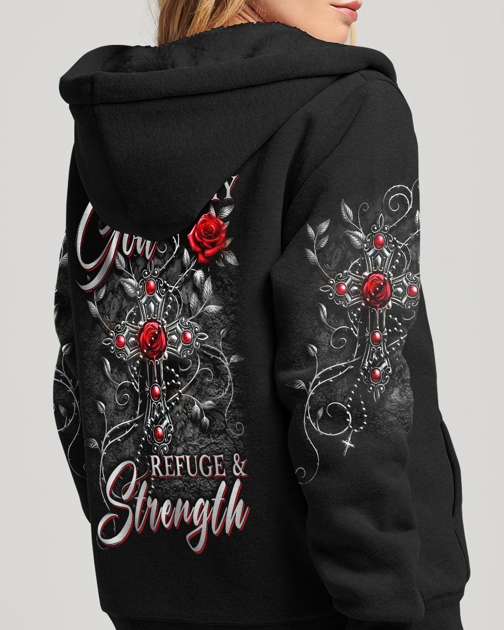 God Is My Refuge And Strength Women's All Over Print Shirt - Yhln2408232