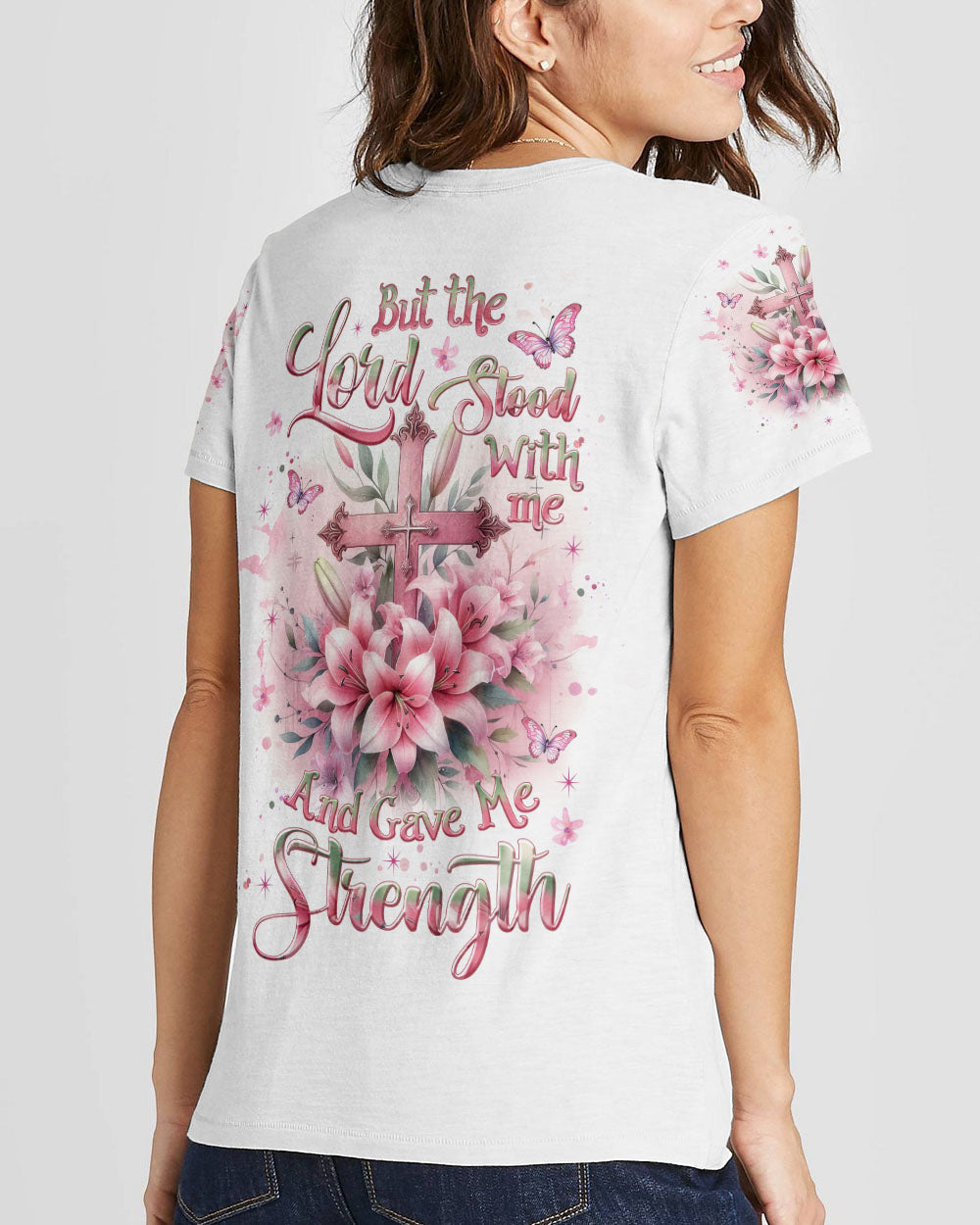 Lord Stood With Me Women's All Over Print Shirt - Yhlt0501242