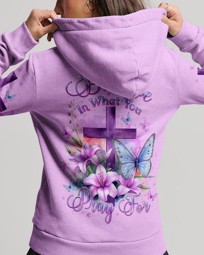 Believe In What You Pray For Women's All Over Print Shirt - Yhlt2011233