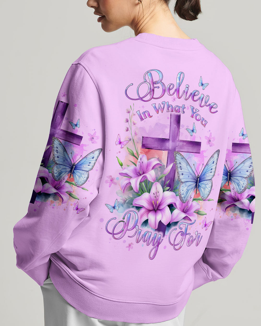 Believe In What You Pray For Women's All Over Print Shirt - Yhlt2011233