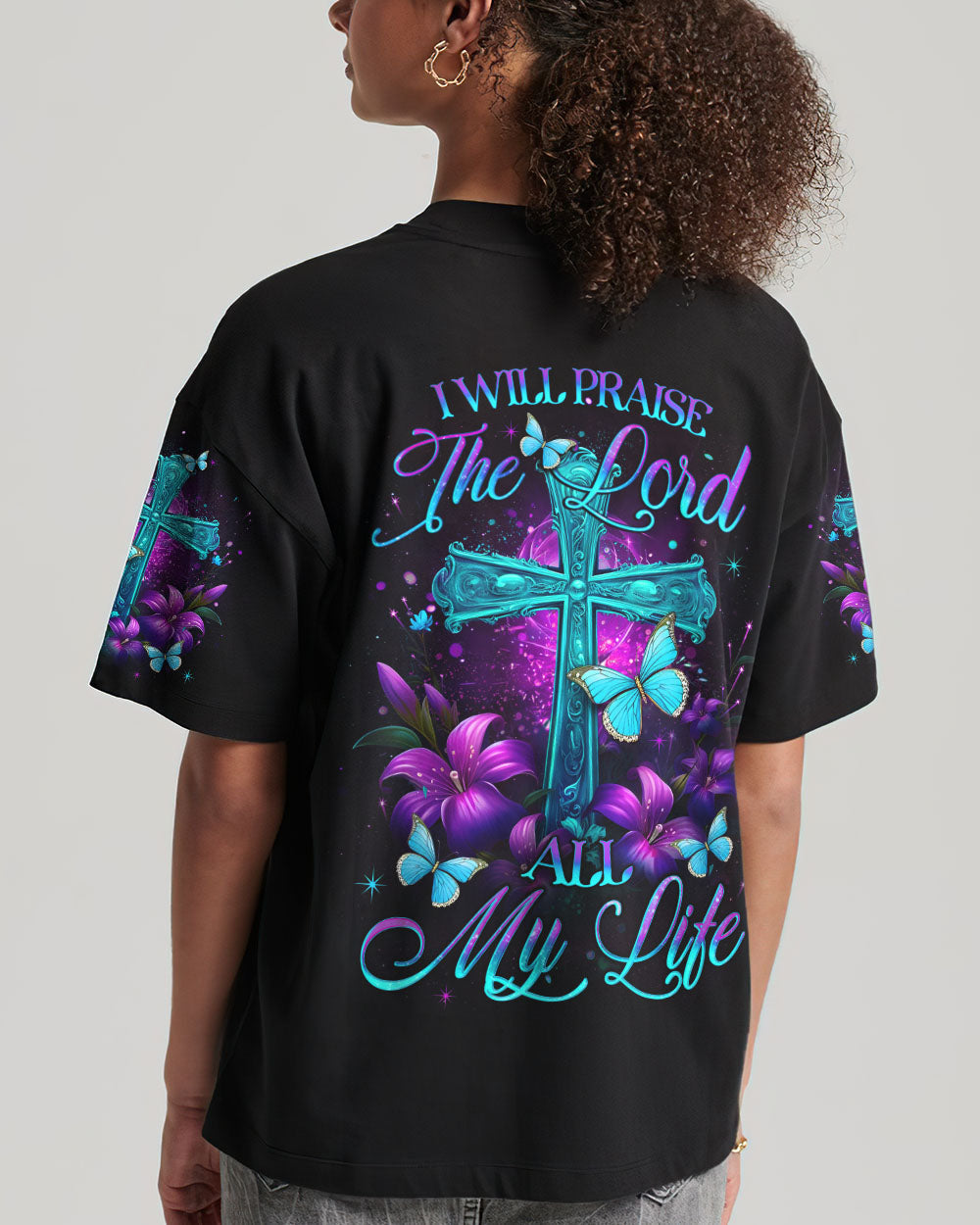 I Will Praise The Lord All My Life Women's All Over Print Shirt - Yhlt2512232