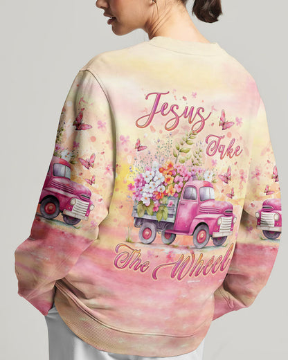 Jesus Take The Wheel Women's All Over Print Shirt - Yhlt2811232