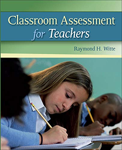 Classroom assessment for teachers - 1st Edition