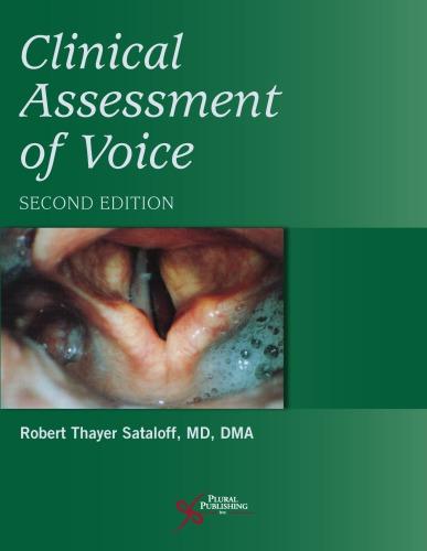Clinical Assessment Of Voice 2Nd Edition