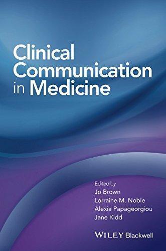 Clinical Communication In Medicine