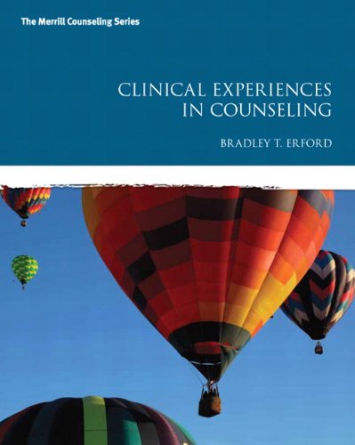 Clinical Experiences in Counseling - 1st Edition