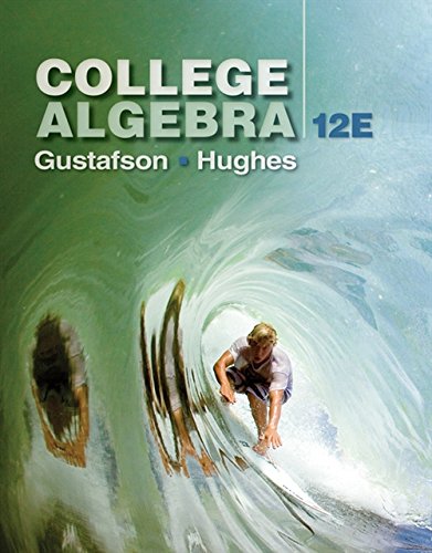 College Algebra 12-edition