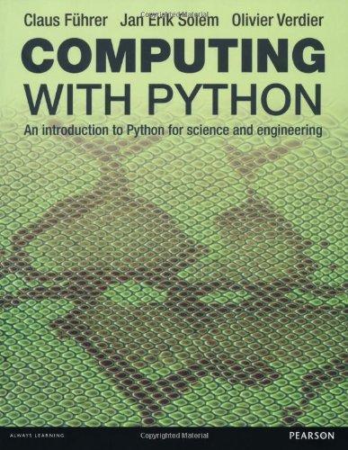 Computing With Python An Introduction To Python For Science Engineerin ...