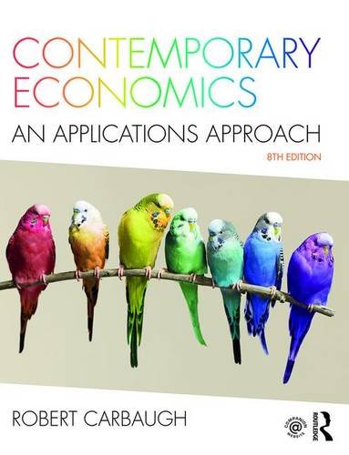 Contemporary Economics: An Applications Approach - 8th Edition