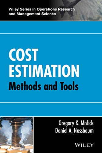 Cost Estimation: Methods and Tools - 1st Edition
