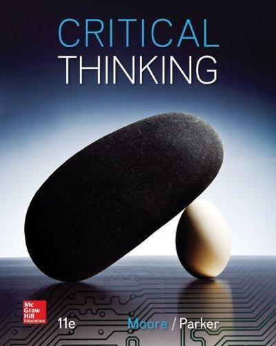 Critical Thinking 11Th Edition