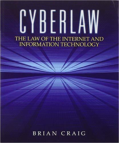 Cyberlaw The Law Of The Internet And Information Technology