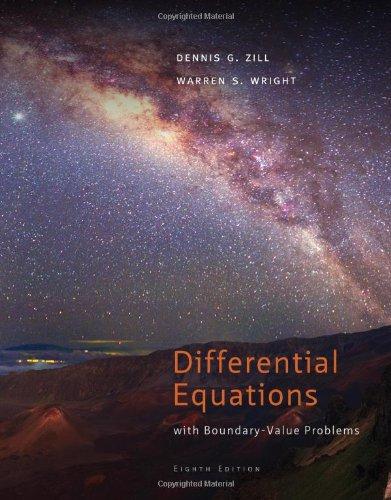 Differential Equations With Boundary Value Problems 8Th Edition