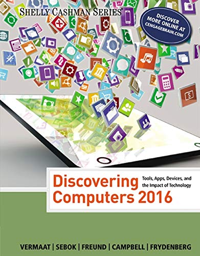 Discovering Computers 2016 - 1st Edition