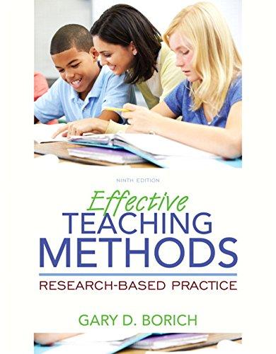 Effective Teaching Methods Research Based Practice 9Th Edition