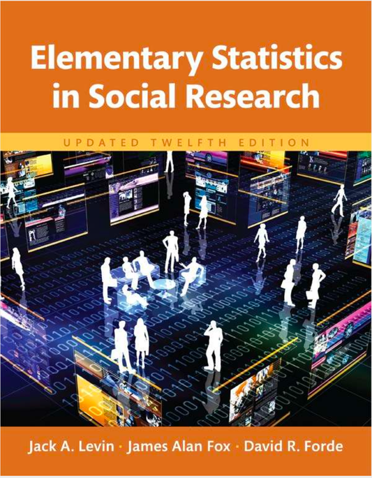 Elementary Statistics In Social Research 12Th Edition