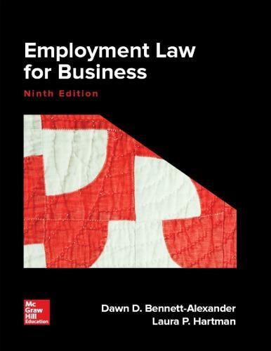 Employment Law For Business 9Th Edition