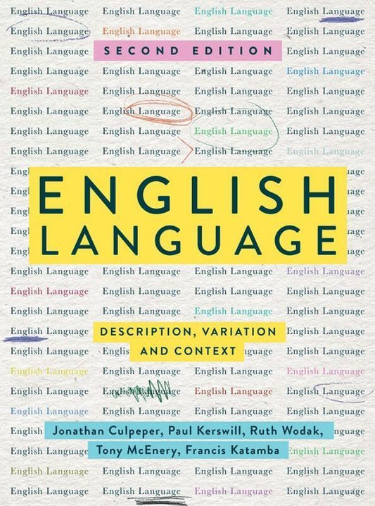 English Language Description Variation And Context 2Nd Edition