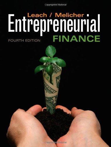 Entrepreneurial Finance 4Th Edition