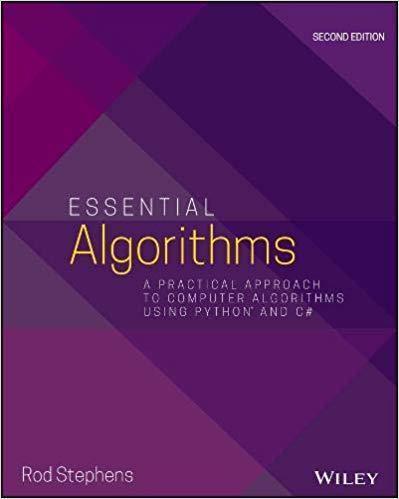 essential algorithms: a practical approach to computer... Essential Algorithms A Practical Approach To Computer Algorithms Using ...