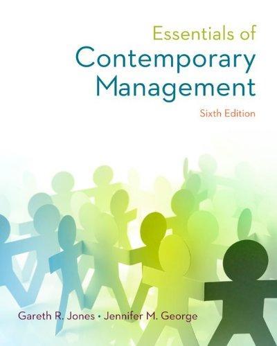 Essentials Of Contemporary Management 6Th Edition