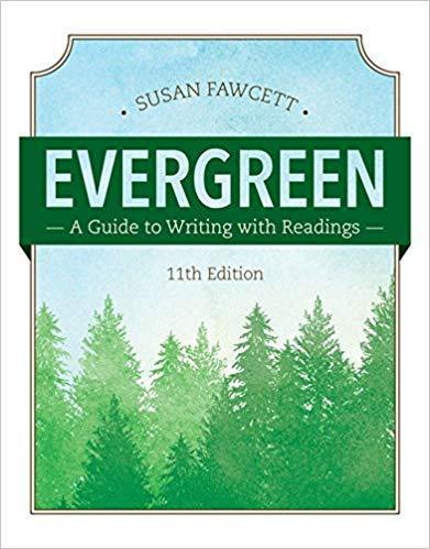 Evergreen A Guide To Writing With Readings 11Th Edition
