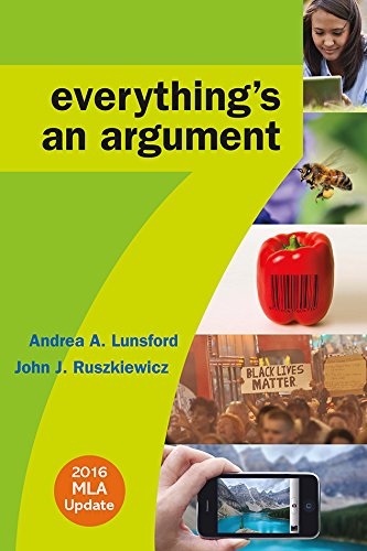 Everythings an Argument with 2016 MLA Update 7th Edition