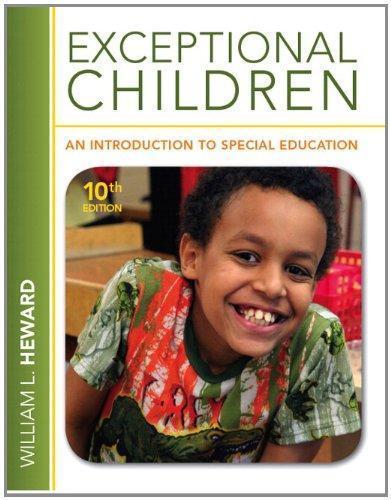 Exceptional Children An Introduction To Special Education 10Th Edition